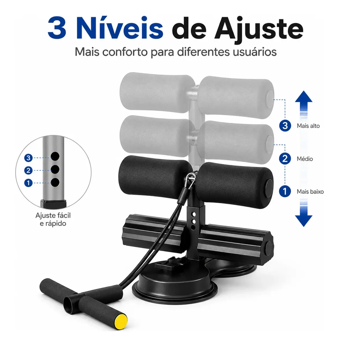 Aparelho Abdominal com Ventosa V2 Super Resistente — detalhe 1
